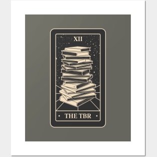 Bookish Tarot - The TBR (Black Edition) Posters and Art